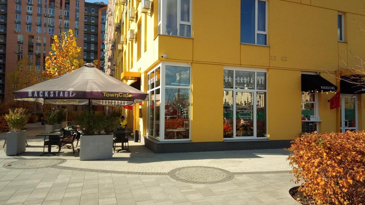 Positive Smile Studio Apartment In The Colorful Comfort Town Residental Complex. Kt-06. كييف المظهر الخارجي الصورة