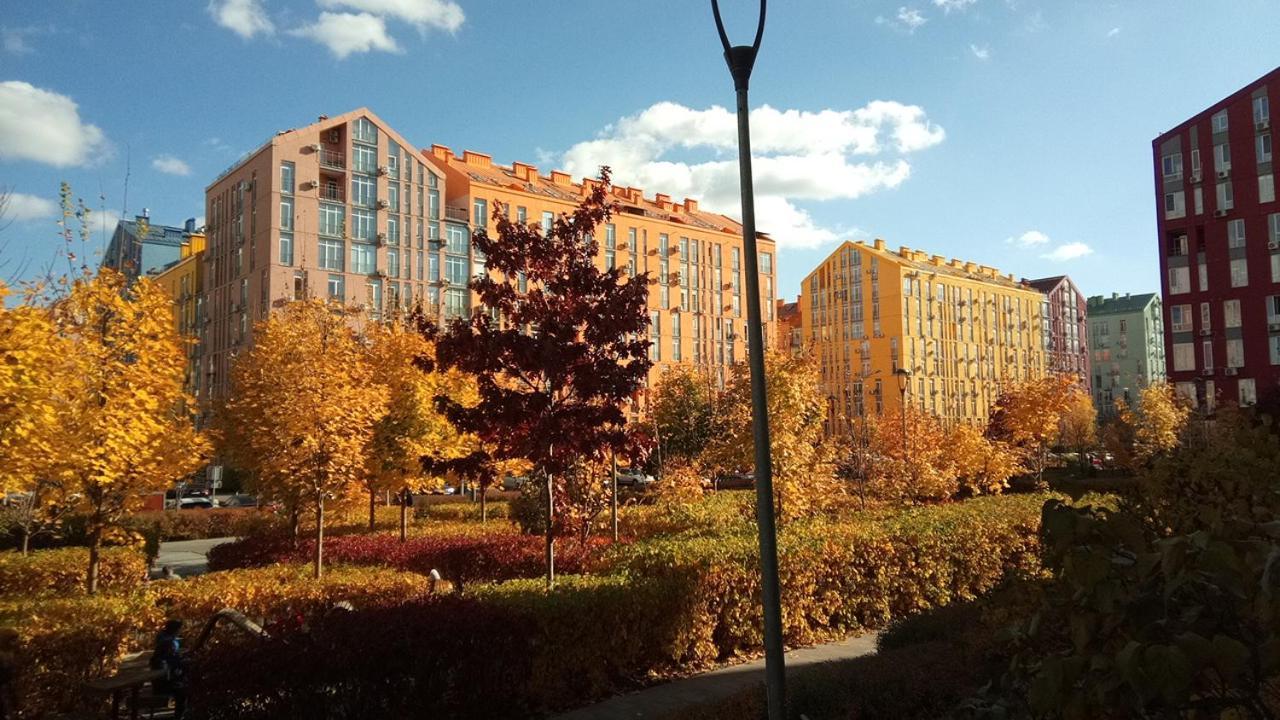 Positive Smile Studio Apartment In The Colorful Comfort Town Residental Complex. Kt-06. كييف المظهر الخارجي الصورة